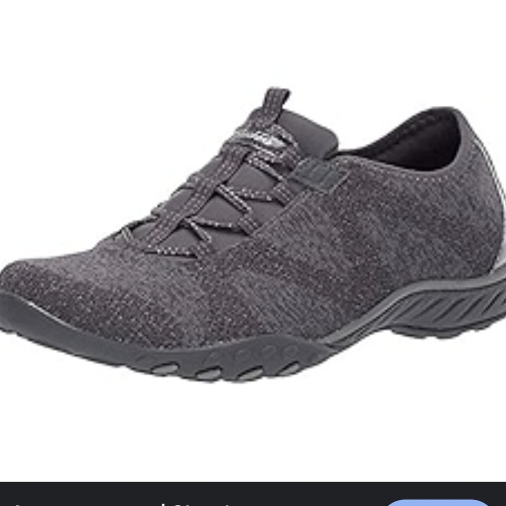 NWOB SKECHERS grey slip-op sneaker